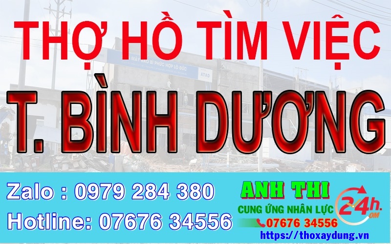 Thợ hồ Bình Dương