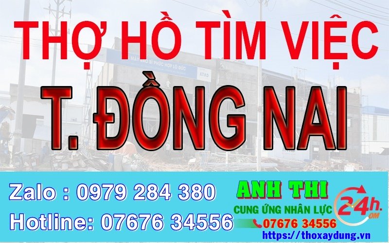 Thợ hồ Đồng Nai