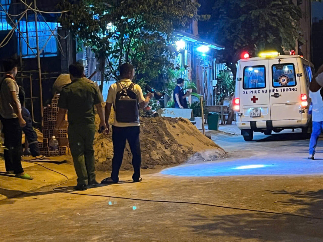 Hiện trường Nam Thợ Hô bị điện giật