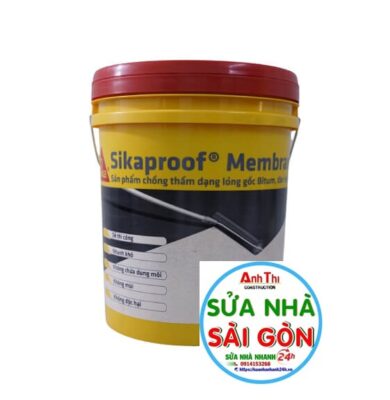 Chống thấm sân thượng gốc nhựa đường – Sika Membrane